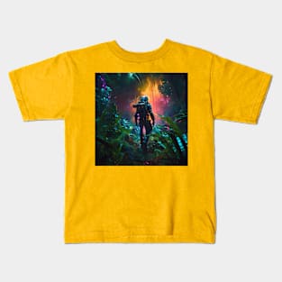 Biopunk space astronaut Kids T-Shirt